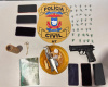 Polcia Civil prende mulher e apreende menores que atuavam com trfico de drogas